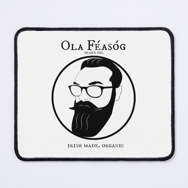Item preview, Irish Beard Oil brand. Ola Feasog designed and sold by HeardUWereDead.