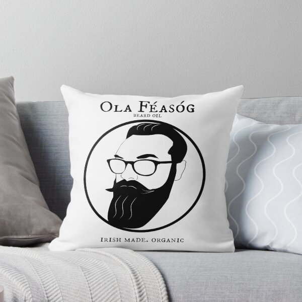 Item preview, Irish Beard Oil brand. Ola Feasog designed and sold by HeardUWereDead.