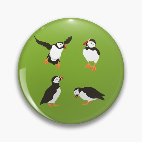 Item preview, Puffin Poses designed and sold by Grey Heron Images.