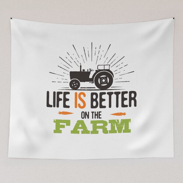 Item preview, life is better on the farm  designed and sold by shirtlees.