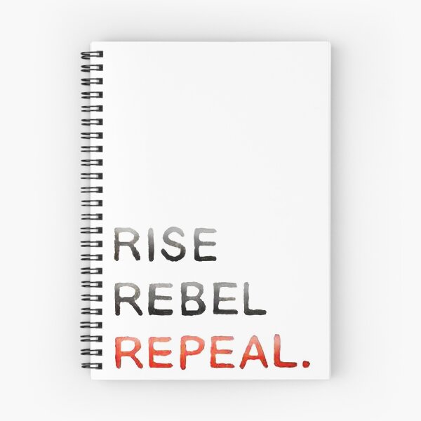 Item preview, RISE REBEL REPEAL. designed and sold by Repealist.