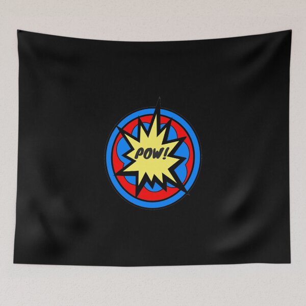 Item preview, Retro Classic Comic Pow Racerback Tank Top designed and sold by saurelmosert.