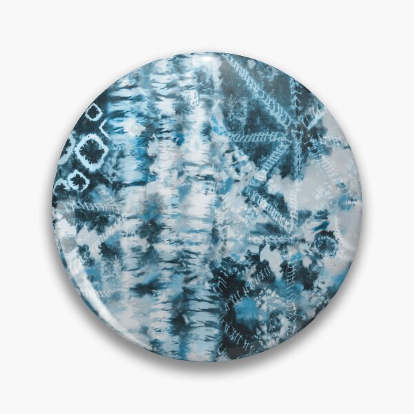 Artikelvorschau, Aqua Sommer Tie Dye Batik Wax Tie sterben Druck entworfen und verkauft von paperandfrill.