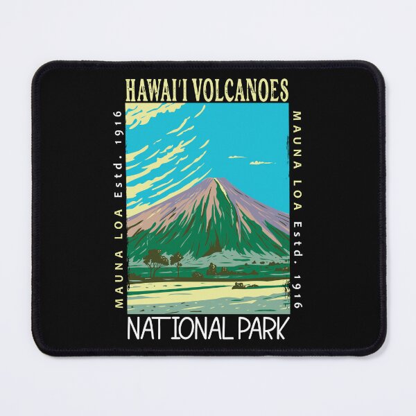 Item preview, Hawaii Volcanoes National Park Mauna Loa Distressed designed and sold by KrisSidDesigns.