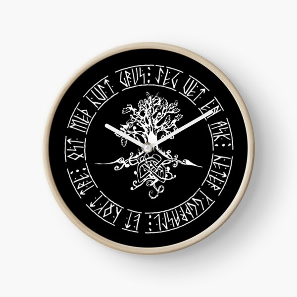 Yggdrasil- Norse tree of life Clock
