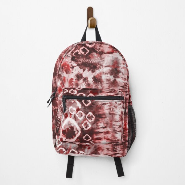 Item preview, Red Summer Tie Dye Batik Wax Tie Die Print designed and sold by paperandfrill.