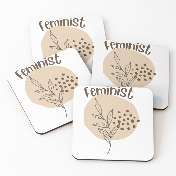 Item preview, Feminist, minimal, plantlover, female, womensrights, womenpower, tshirt,sticker,cup designed and sold by Paintingladycat.