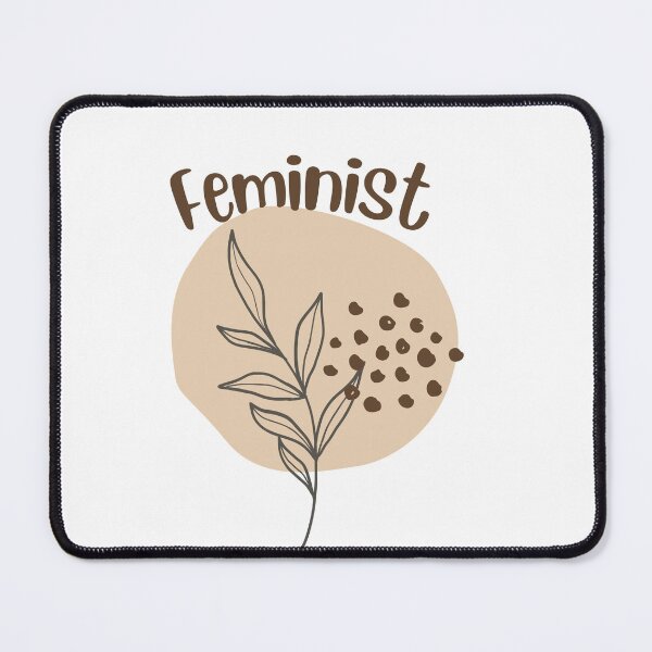 Item preview, Feminist, minimal, plantlover, female, womensrights, womenpower, tshirt,sticker,cup designed and sold by Paintingladycat.