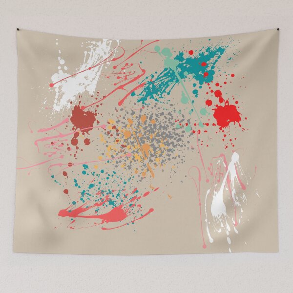 Item preview, Paint Splashes Abstract designed and sold by GasconyPassion.