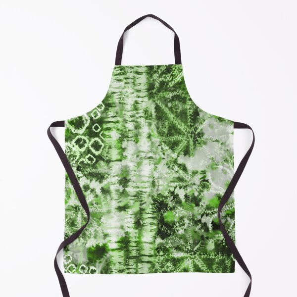 Artikelvorschau, Grüner Sommer-Batik-Batik-Wachs-Krawattendruck entworfen und verkauft von paperandfrill.