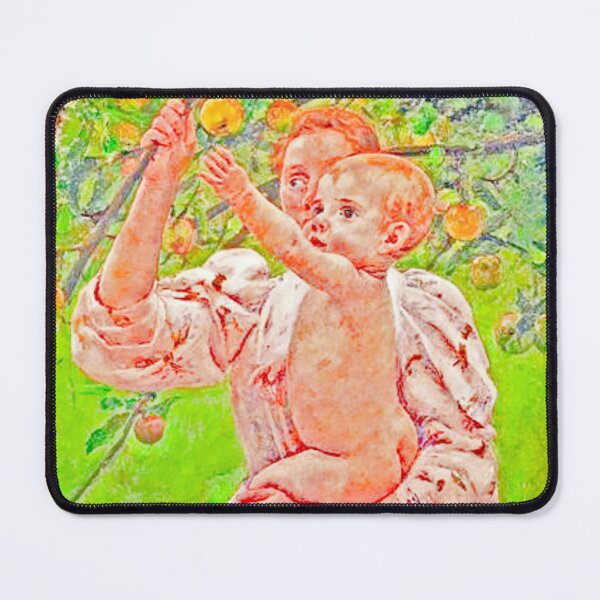 Item preview, Baby reaching for an apple by Mary Cassatt designed and sold by CristalleLisa.