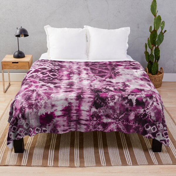 Artikelvorschau, Rosa Sommer Tie Dye Batik Wax Tie sterben Druck entworfen und verkauft von paperandfrill.