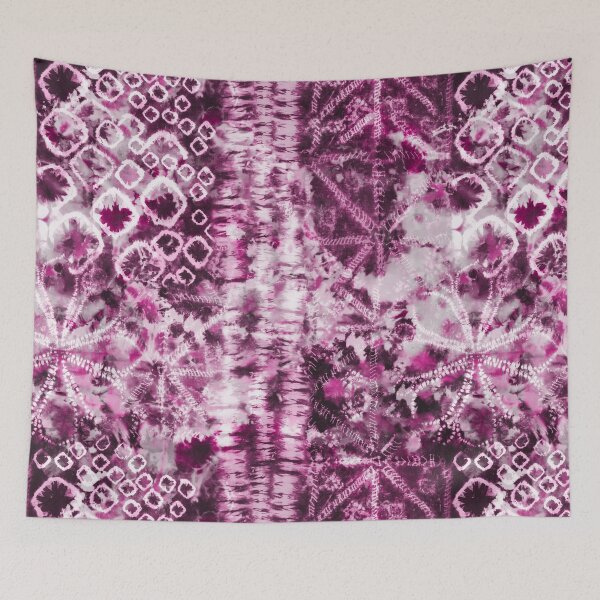 Artikelvorschau, Rosa Sommer Tie Dye Batik Wax Tie sterben Druck entworfen und verkauft von paperandfrill.