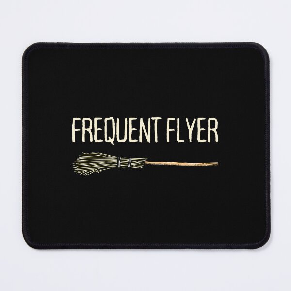 Item preview, Frequent Flyer Funny Witch Halloween Design designed and sold by ThisIsMugLife.