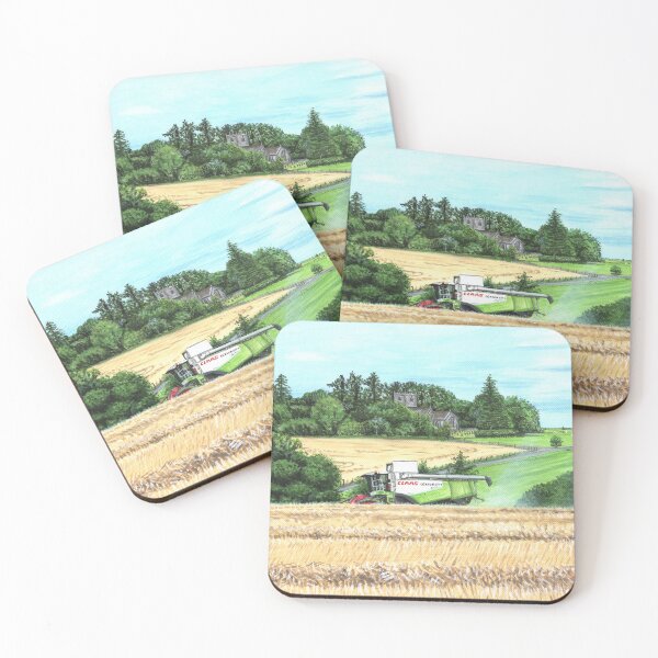 Item preview, Combine Hartvester at Work designed and sold by SandraWarmerdam.