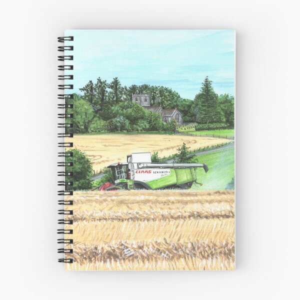 Item preview, Combine Hartvester at Work designed and sold by SandraWarmerdam.