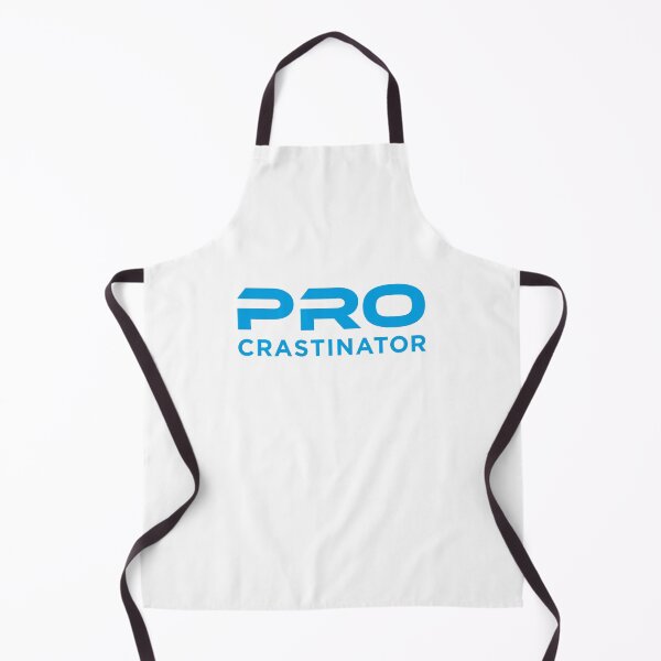 Item preview, Procrastinator (Light Blue on White) designed and sold by STUDIO-72.