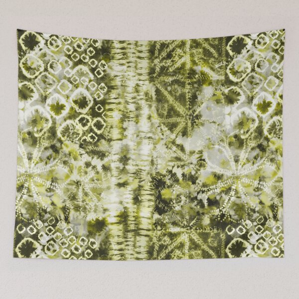 Artikelvorschau, Gelber Sommer-Batik-Batik-Wachs-Krawattendruck entworfen und verkauft von paperandfrill.