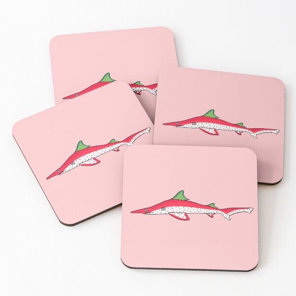 Item preview, Dragon Fruit Daggernose Shark designed and sold by VanHollowStudio.