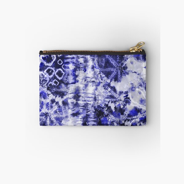 Item preview, Blue Summer Tie Dye Batik Wax Tie Die Print designed and sold by paperandfrill.