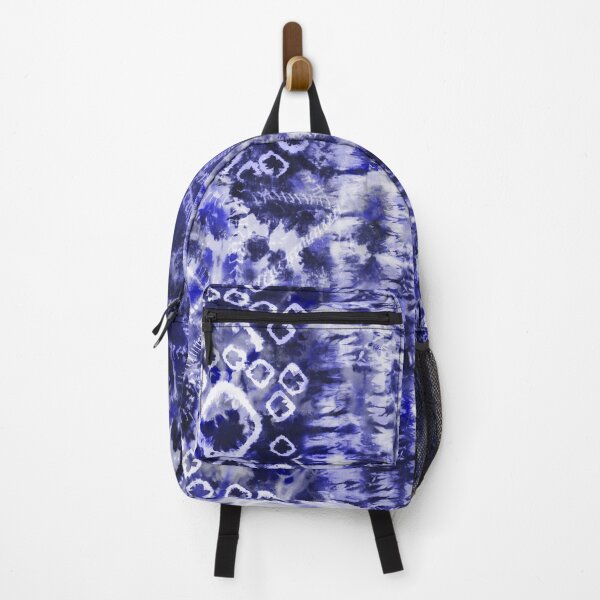 Item preview, Blue Summer Tie Dye Batik Wax Tie Die Print designed and sold by paperandfrill.