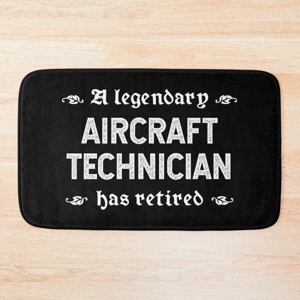 Item preview, A Legendary Aircraft Technician Has Retired designed and sold by TimespunThreads.