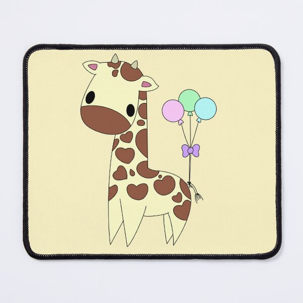 Item preview, Baby Giraffe with Balloons designed and sold by MammaPanda.