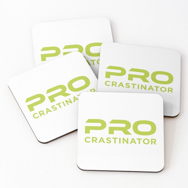Item preview, Procrastinator (Light Green on White) designed and sold by STUDIO-72.