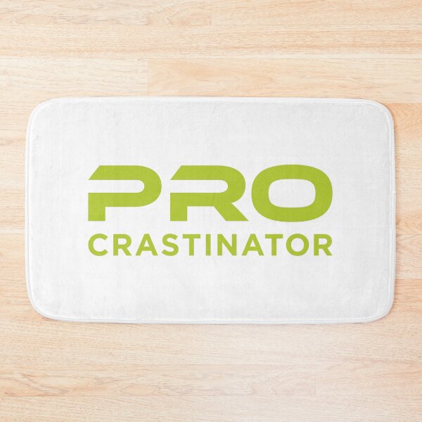 Item preview, Procrastinator (Light Green on White) designed and sold by STUDIO-72.
