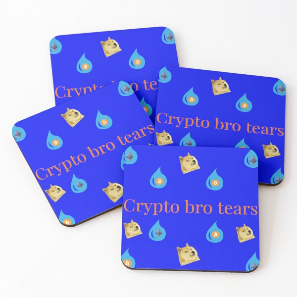 Item preview, Crypto bro tears designed and sold by PopandPolitics.