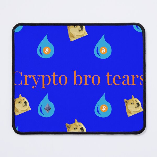 Item preview, Crypto bro tears designed and sold by PopandPolitics.