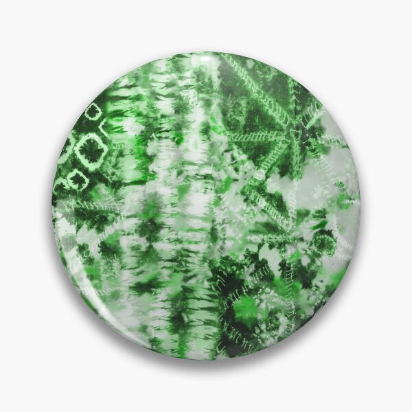 Item preview, Green Summer Tie Dye Batik Wax Tie Die Print designed and sold by paperandfrill.