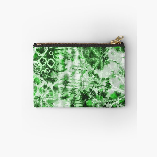 Artikelvorschau, Grüner Sommer-Batik-Batik-Wachs-Krawattendruck entworfen und verkauft von paperandfrill.