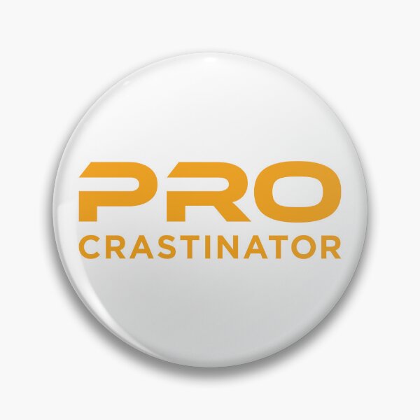 Item preview, Procrastinator (Orange on White) designed and sold by STUDIO-72.