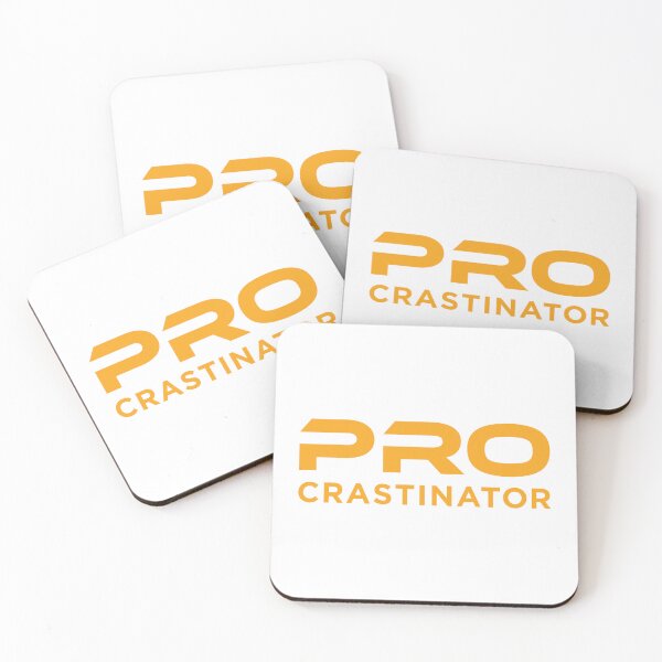 Item preview, Procrastinator (Orange on White) designed and sold by STUDIO-72.