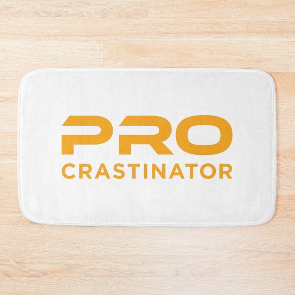 Item preview, Procrastinator (Orange on White) designed and sold by STUDIO-72.