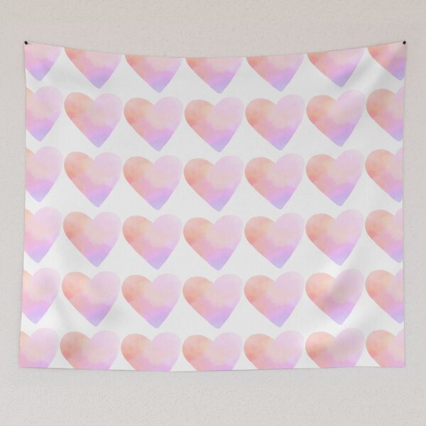 Item preview, Watercolor Pastel heart designed and sold by PanyaCreative.