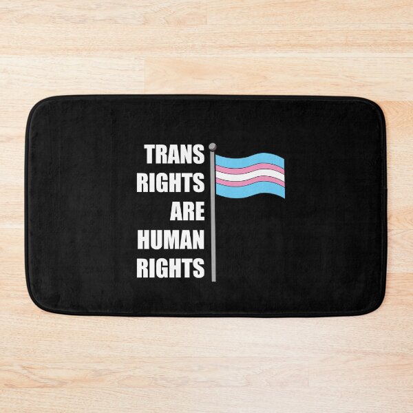 Item preview, Trans Rights Are Human Rights (Flag Colors) designed and sold by TheTransStyle.