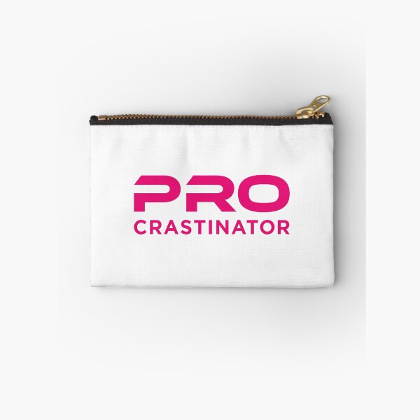 Item preview, Procrastinator (Pink on White) designed and sold by STUDIO-72.