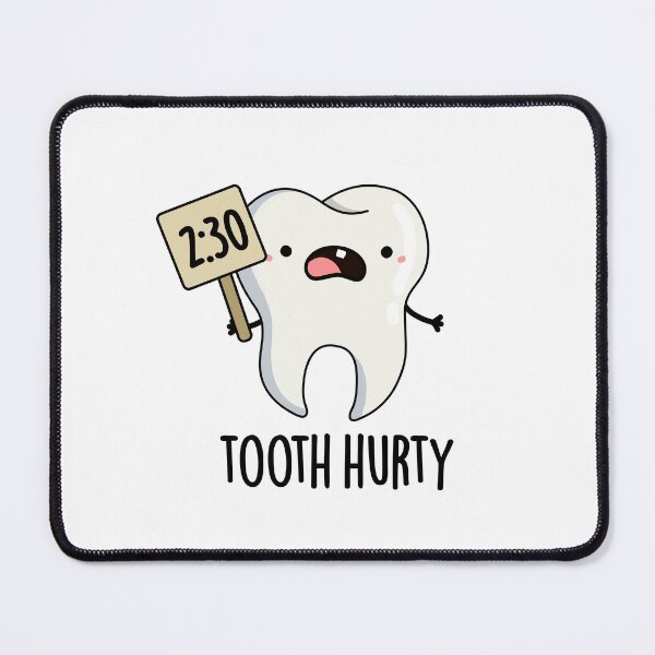 Item preview, Tooth Hurty Funny Dental Puns  designed and sold by punnybone.