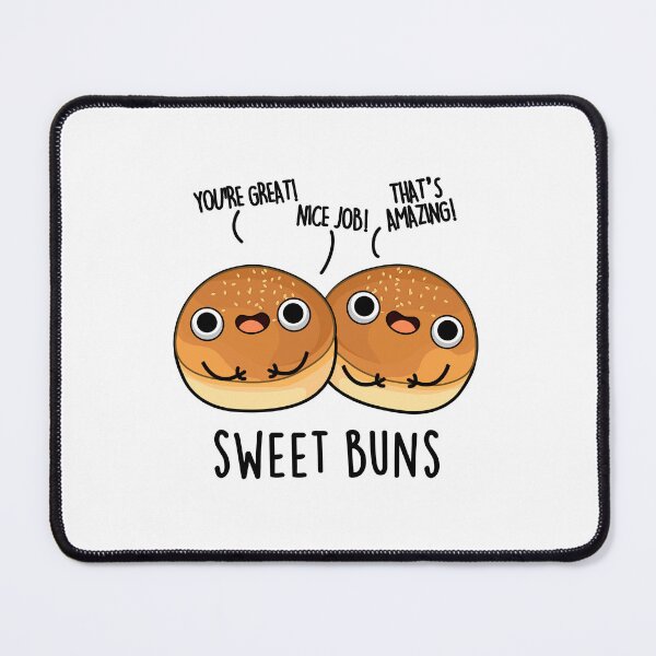 Item preview, Sweet Buns Funny Baking Puns  designed and sold by punnybone.