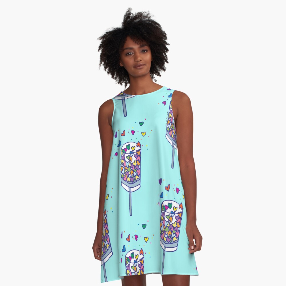 Item preview, A-Line Dress designed and sold by HaleySez.