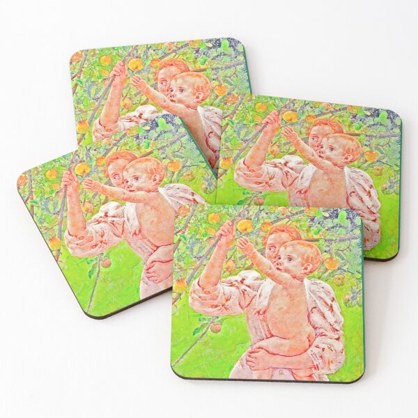 Item preview, Baby reaching for an apple by Mary Cassatt designed and sold by CristalleLisa.