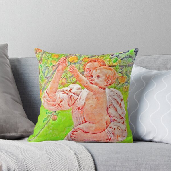 Item preview, Baby reaching for an apple by Mary Cassatt designed and sold by CristalleLisa.