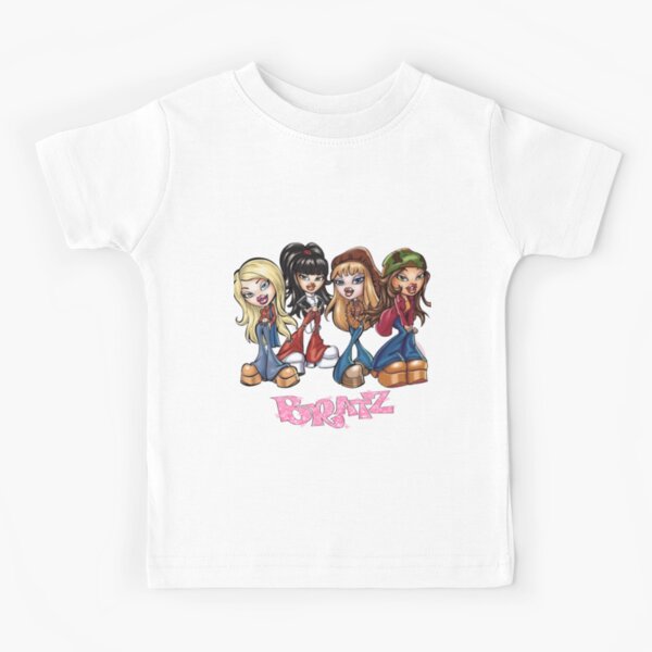 Kawaii Bratz Cartoon Print T Shirt Women Sweet Girl Tshirt
