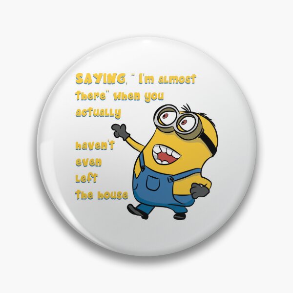 Item preview, Minion Funny Saying designed and sold by Joanna-Asia.