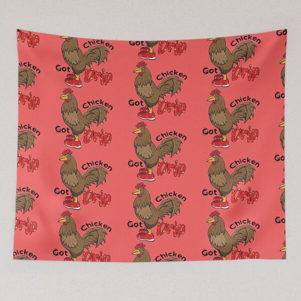 Item preview, Brown Chicken With Red Shoes Chicken Got Drip designed and sold by ETVdesign.