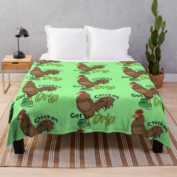 Item preview, Brown Chicken With Green Shoes Chicken Got Drip designed and sold by ETVdesign.