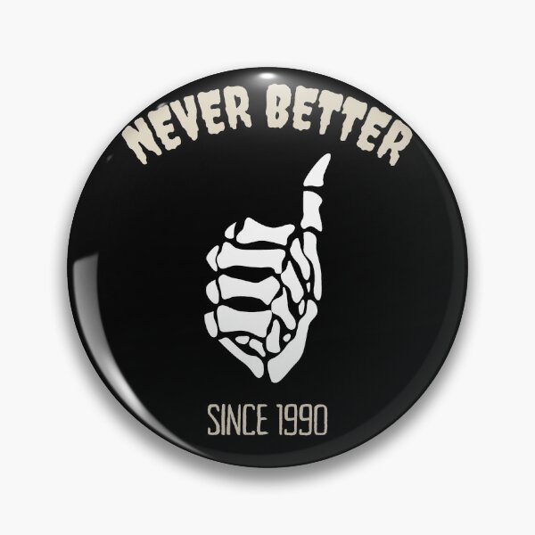 Artikelvorschau, Never Better Thumbs Up Skeleton Design entworfen und verkauft von ThisIsMugLife.