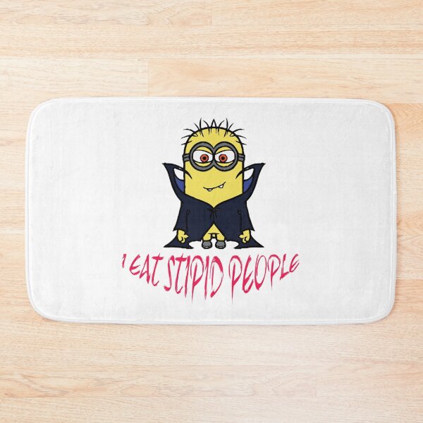 Item preview, Minion I Eat Stupid People designed and sold by Joanna-Asia.